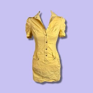 Y2k bebe utility cargo dress